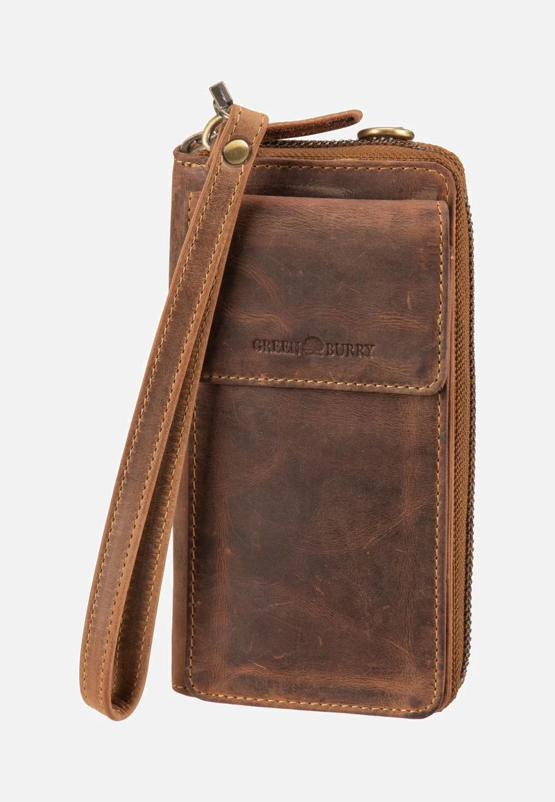 Vintage 1569 Sattelbraun - Handytasche