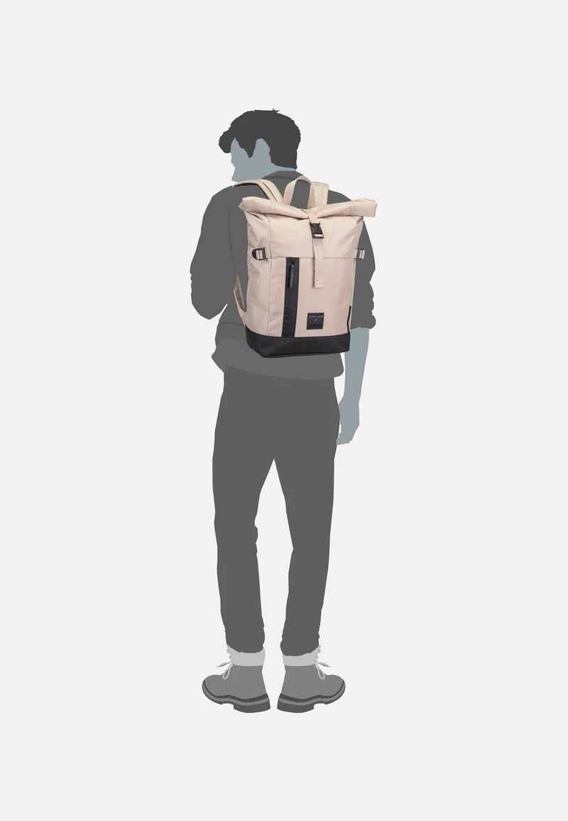 Northwood RS Eddie MVF Beige - Rolltop Rucksack