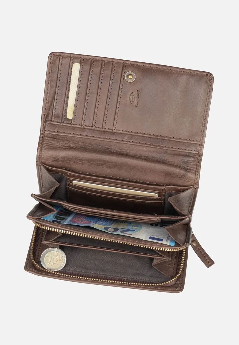 Steinbach Dilara LH11F Dark Brown - Portemonnaie