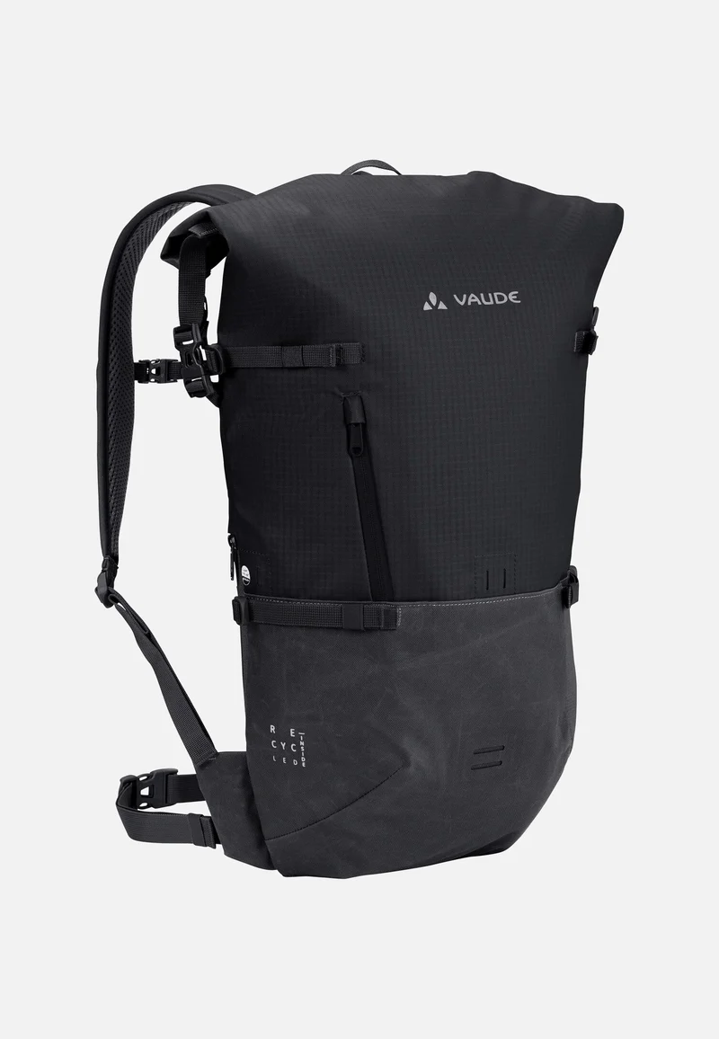 CityGo 23 II Black - Rolltop Rucksack