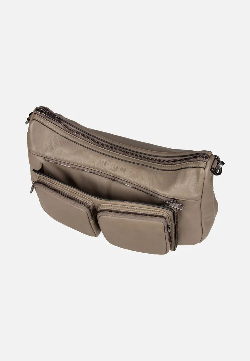 Maia M Sheep Natural Neutral Gray - Umhängetasche