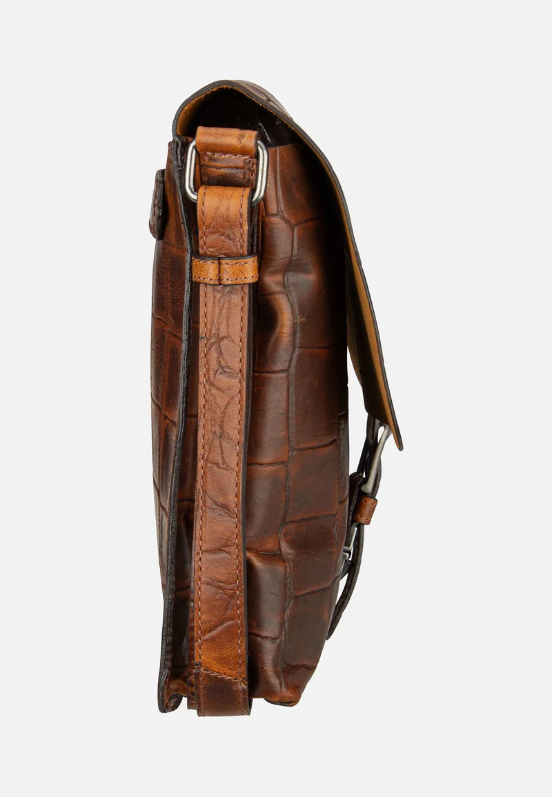 Nevio Cognac - Messenger Bag