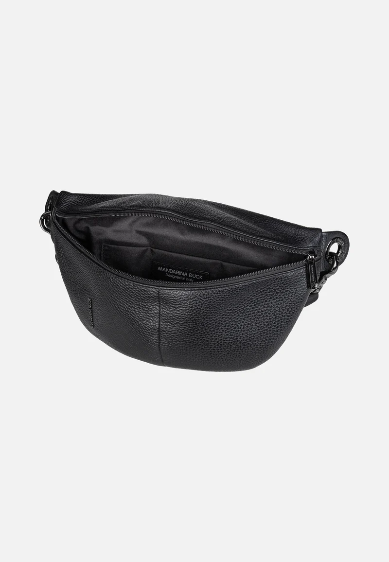Mellow Leather Bum Bag FZT73 Nero - Bauchtasche