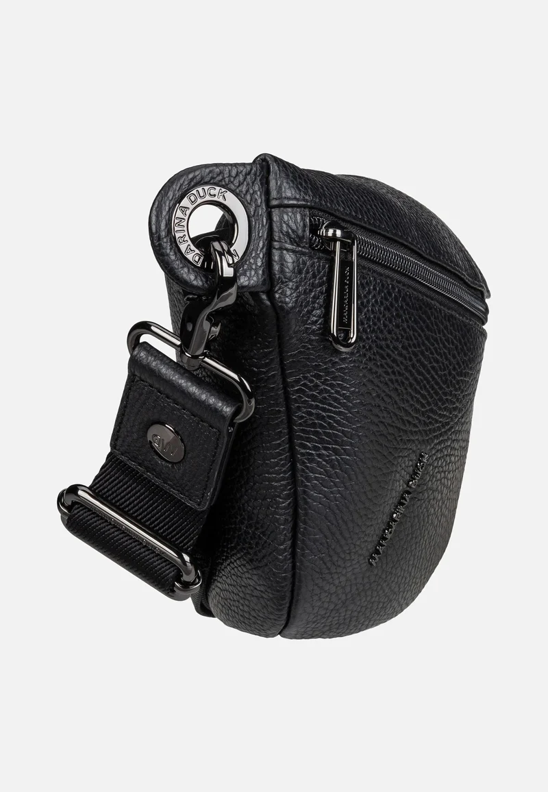 Mellow Leather Bum Bag FZT73 Nero - Bauchtasche