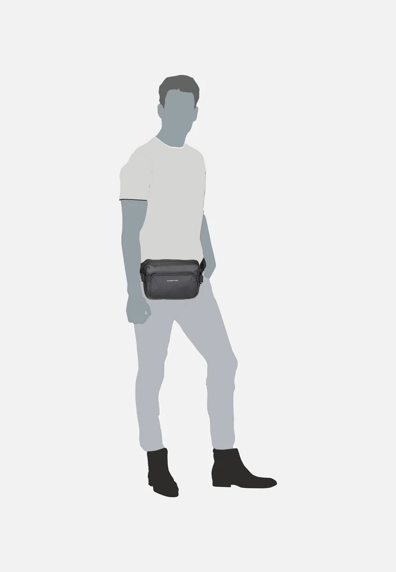 Lisbon CB All Black - Bauchtasche