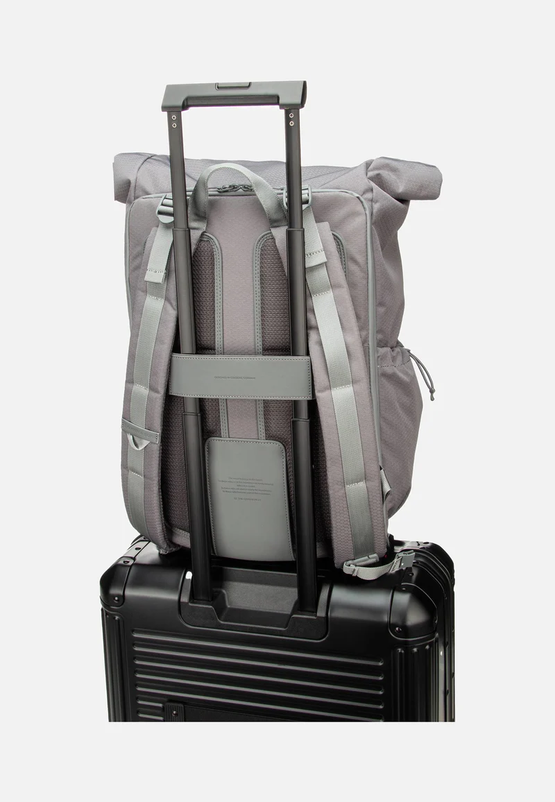 Banff Stone Grey - Rolltop Rucksack