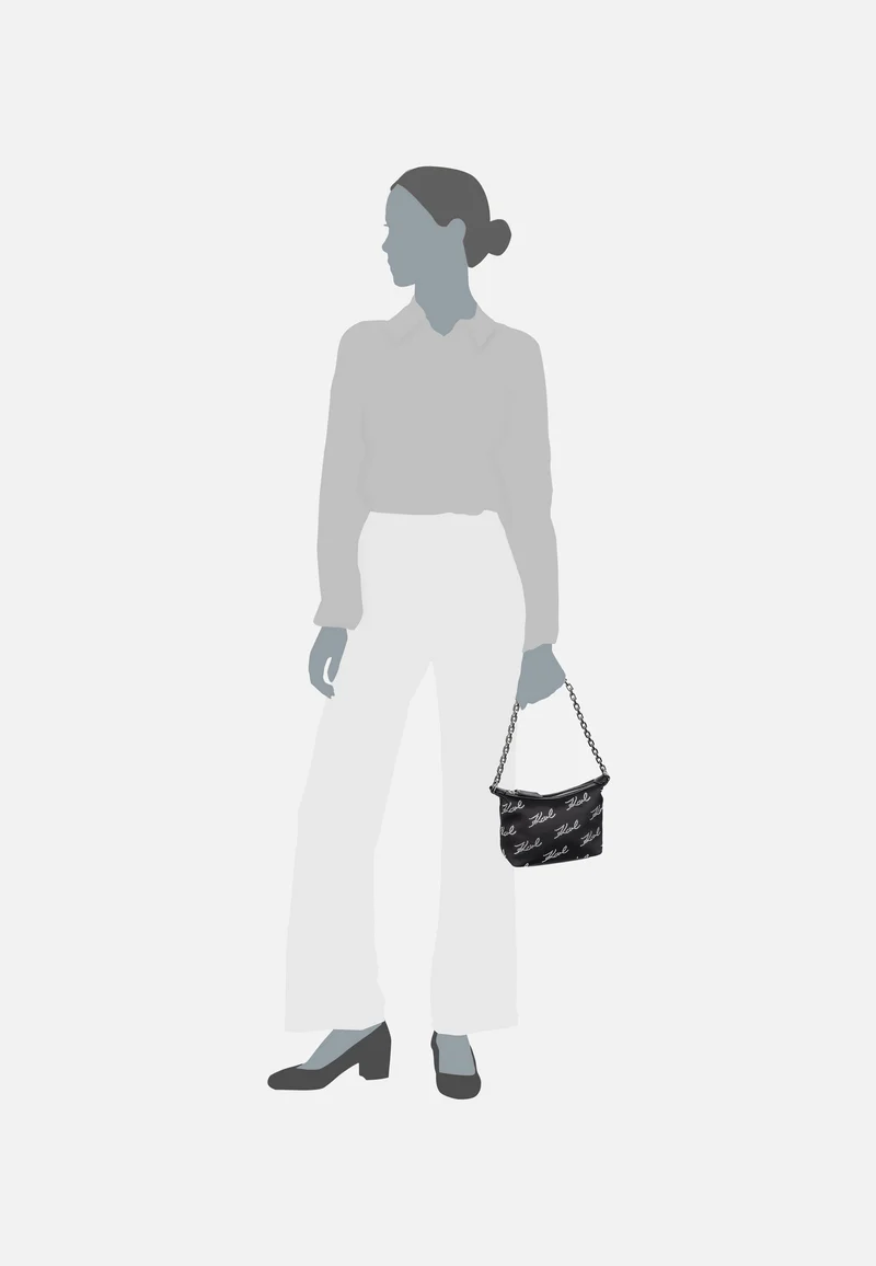 K/Evening Mini SHB Signatures Black - Abendtasche