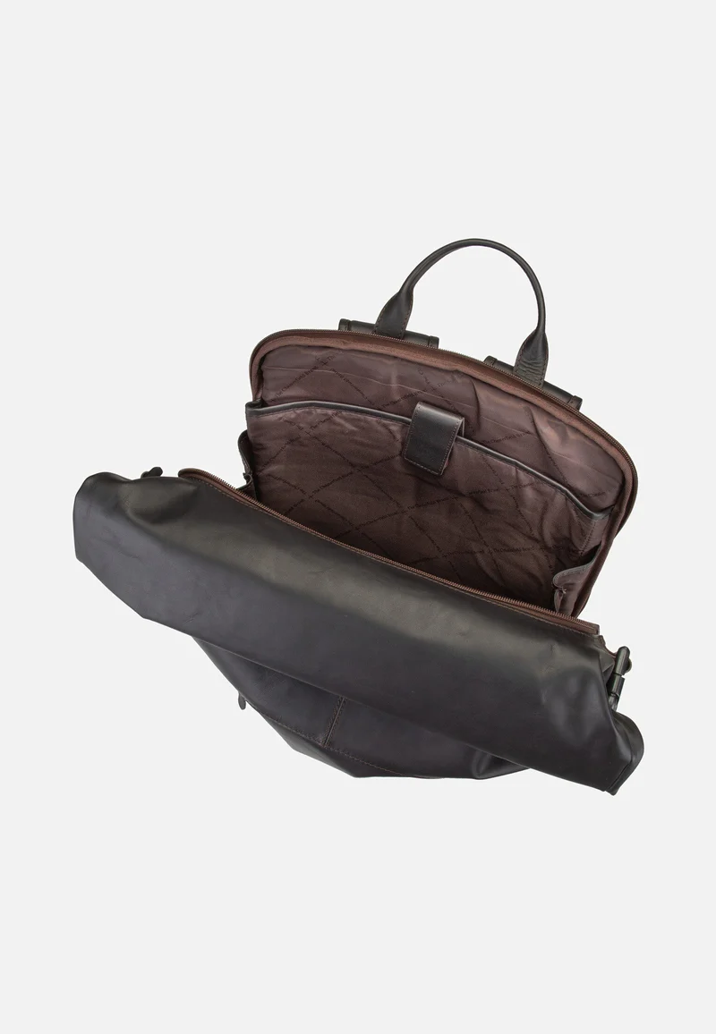 Liverpool 0309 Brown - Rolltop Rucksack