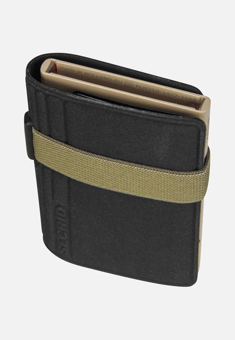 Bandwallet LIBA Black-Olive - Portemonnaie