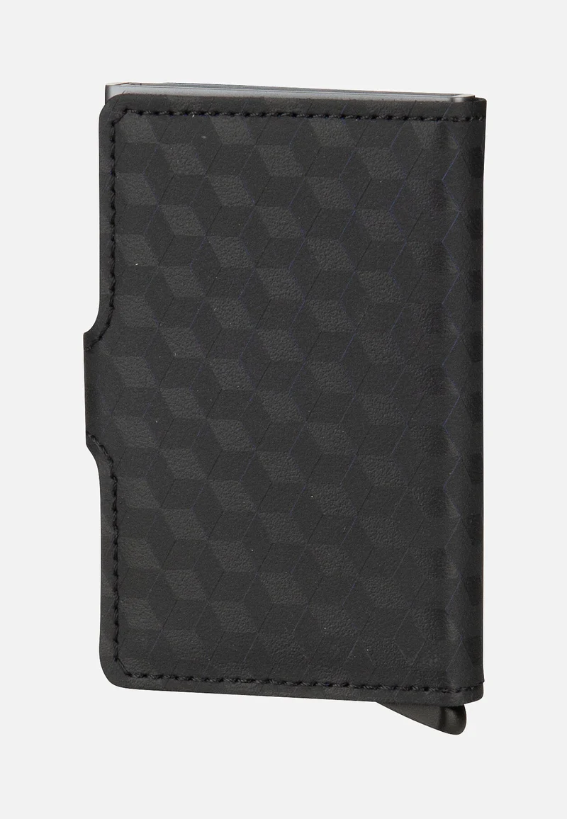 Miniwallet Optical Black-Titanium - Portemonnaie