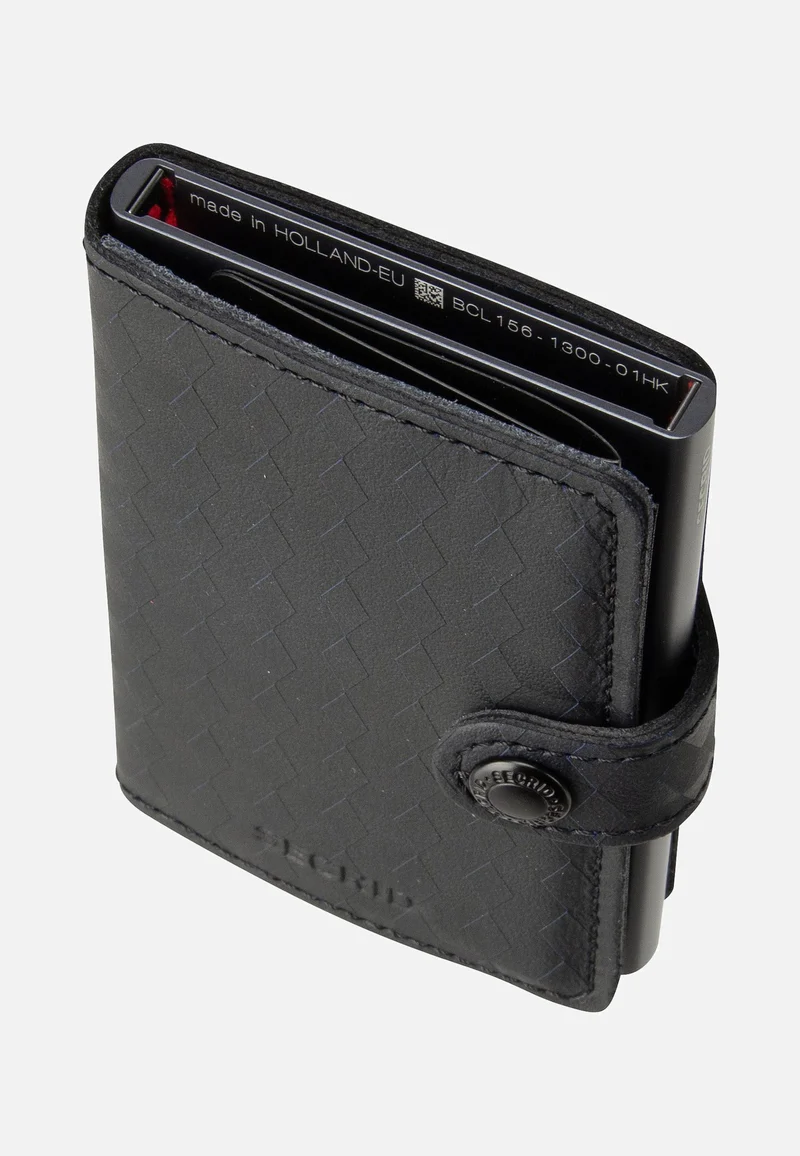 Miniwallet Optical Black-Titanium - Portemonnaie