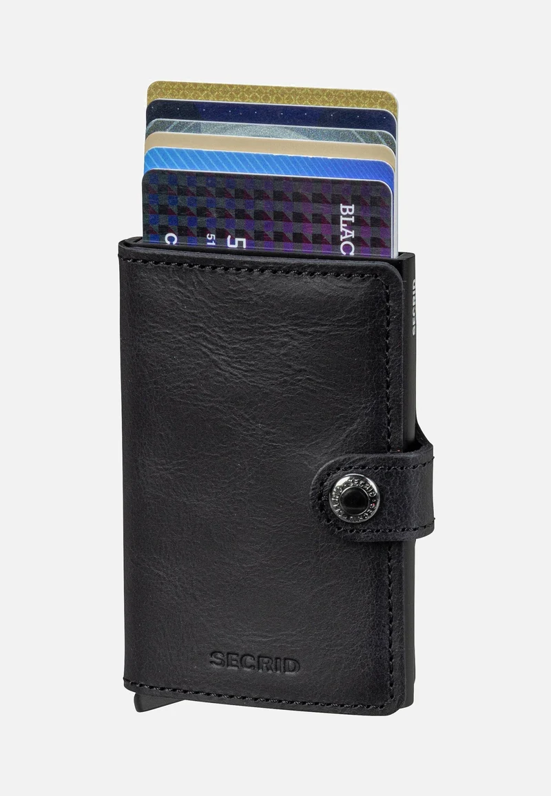 Miniwallet Vintage Black - Portemonnaie