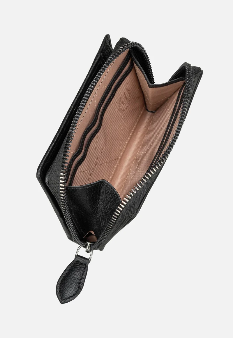 Bella Ladies Zip Schwarz - Portemonnaie