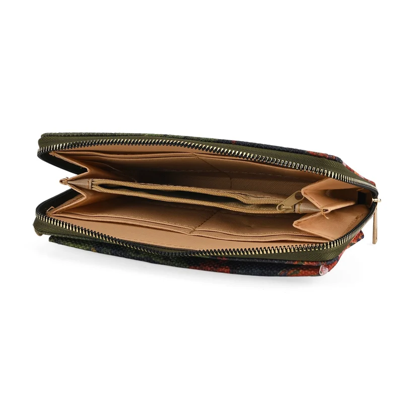 2-teiliges Taschenset - Shopper und Handytasche, ca. 40 x 12 x 35 cm (Shopper), ca. 20 x 11 x 2 cm (Handytasche), Sonnenblumen von Van Gogh