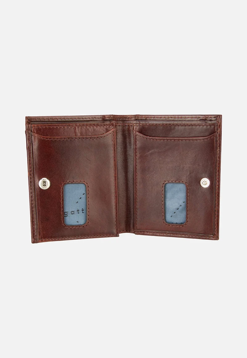 Secure Slim Mini Zip Special 1485R Braun - Portemonnaie