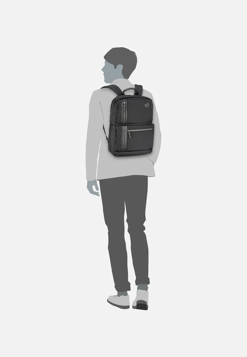 Nero Medium Schwarz - Rucksack