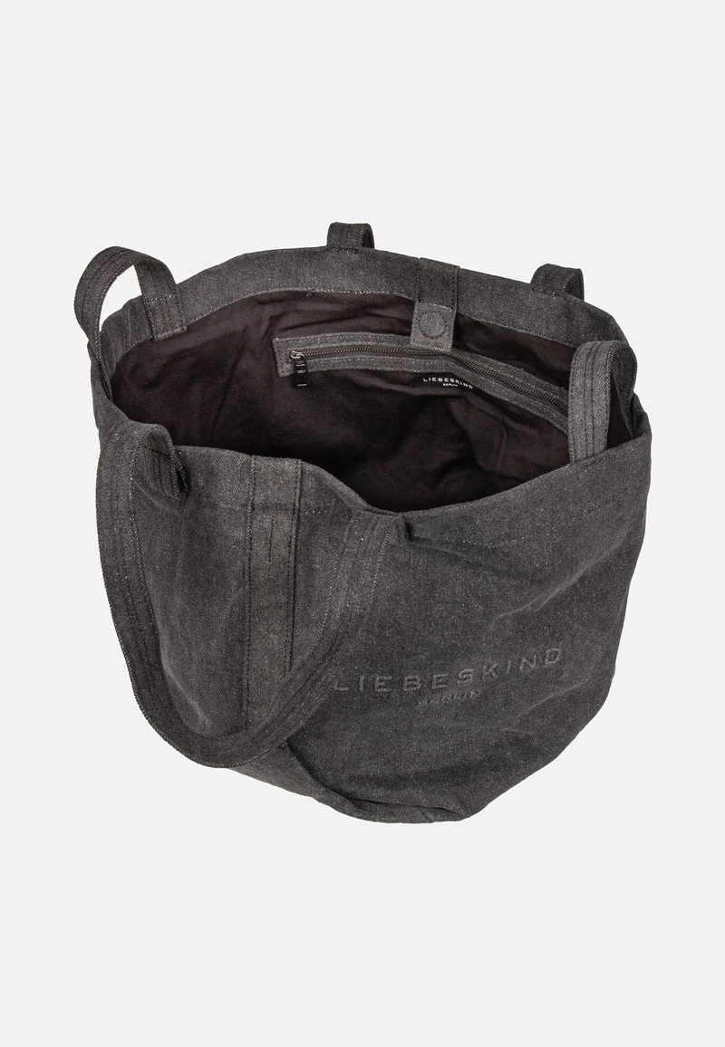 Elvira M Denim Black - Shopper