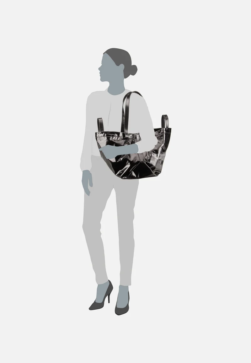 Elvira M Rain Black - Shopper