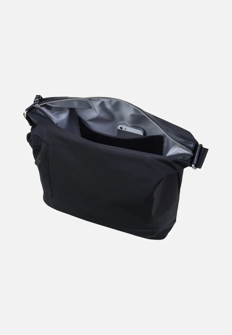 Hunter Medium Hobo VCT05 Black - Beuteltasche