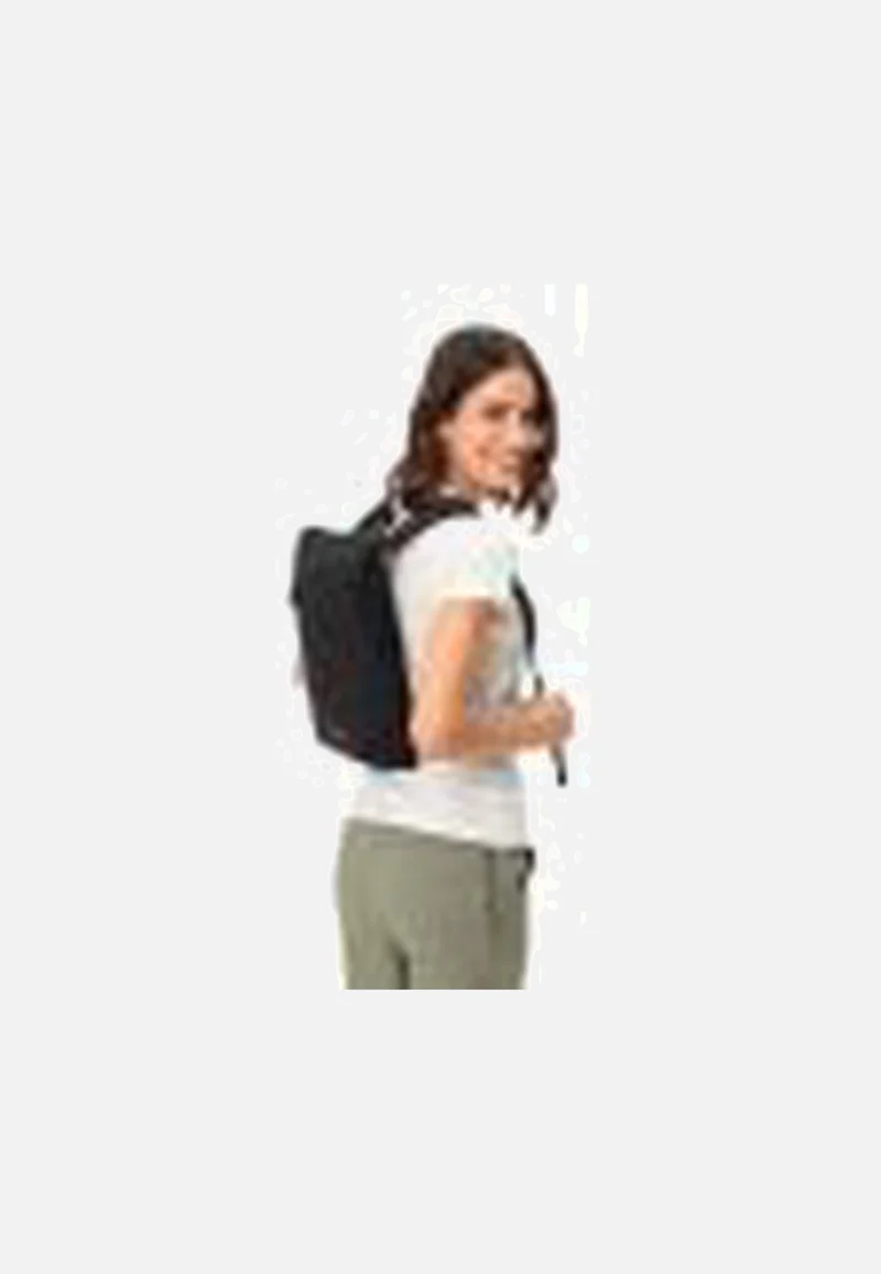 Unuk II Black - Rolltop Rucksack