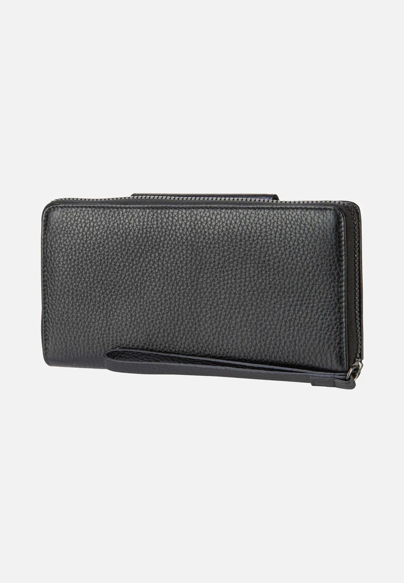 Elsa Ladies Zip Large Schwarz - Portemonnaie