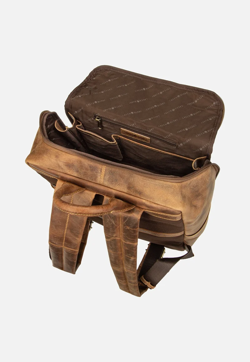 Vintage Business XL Sattelbraun - Rucksack