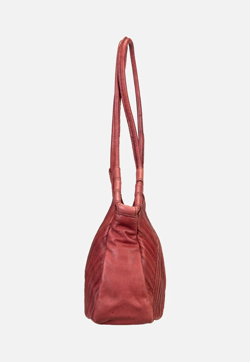 Criss-Cross Hobo Deep Sandalwood - Hobo Bag
