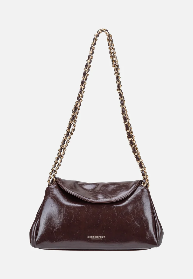 Loimaa Handbag Dark Brown - Schultertasche