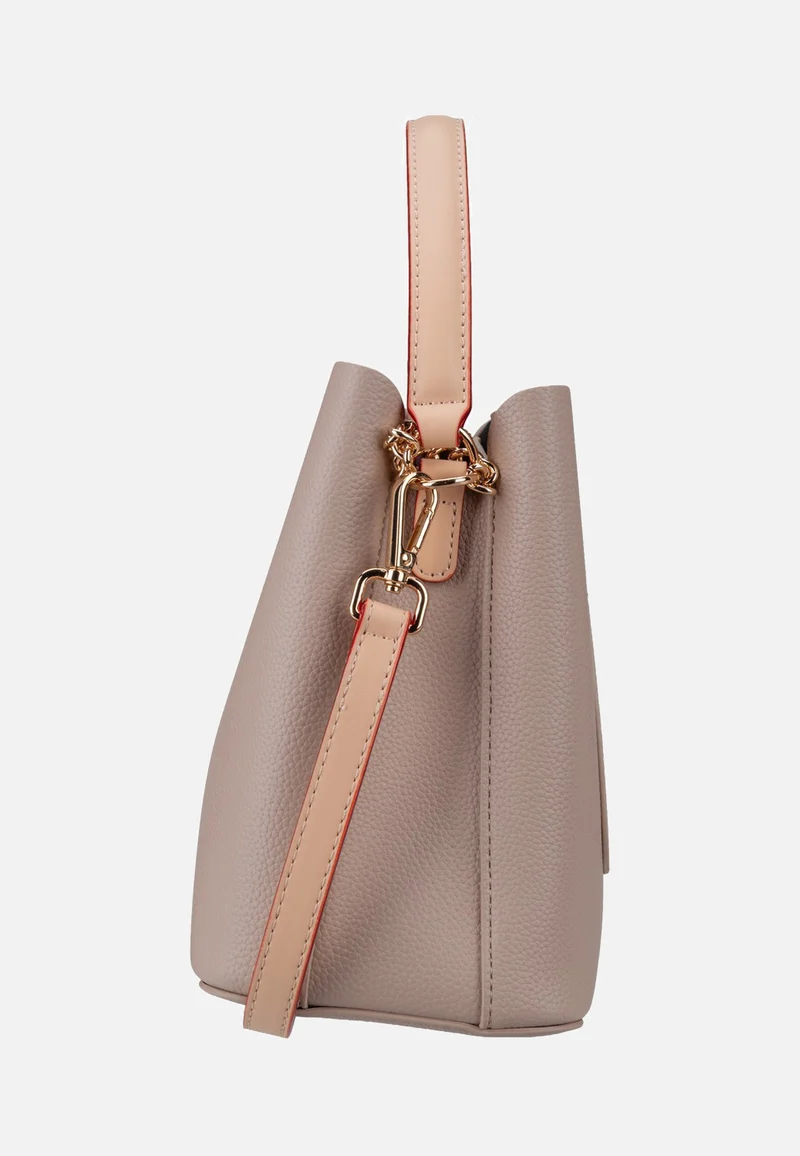 Ella Top Handle Bag Beige - Satchel