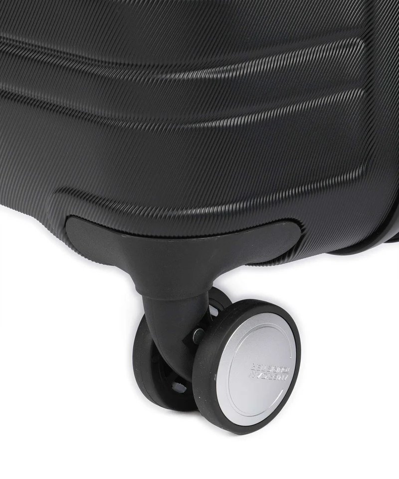 American Tourister Flashline 4-Rollen Trolley shadow black