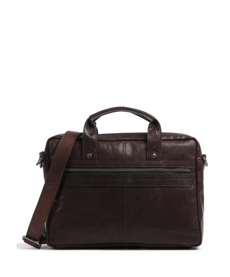 Spikes & Sparrow Bronco Aktentasche dark brown