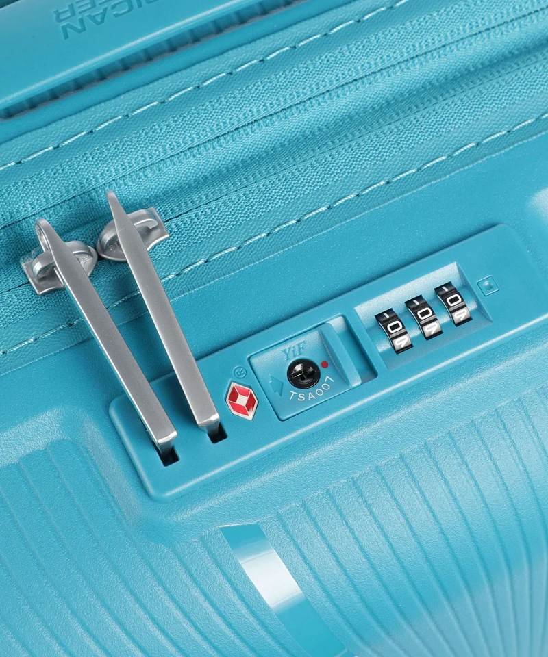 American Tourister Starvibe 4-Rollen Trolley verdigris
