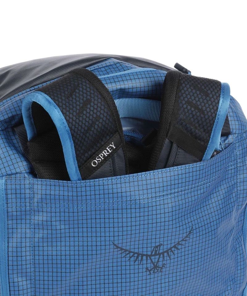 Osprey Transporter 40 Reiserucksack blue flame/scoria blue