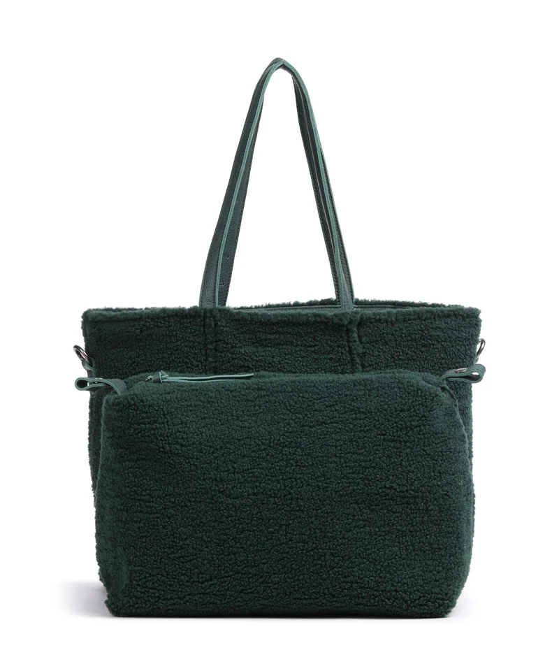 FredsBruder Inside Out Shopper petrol green