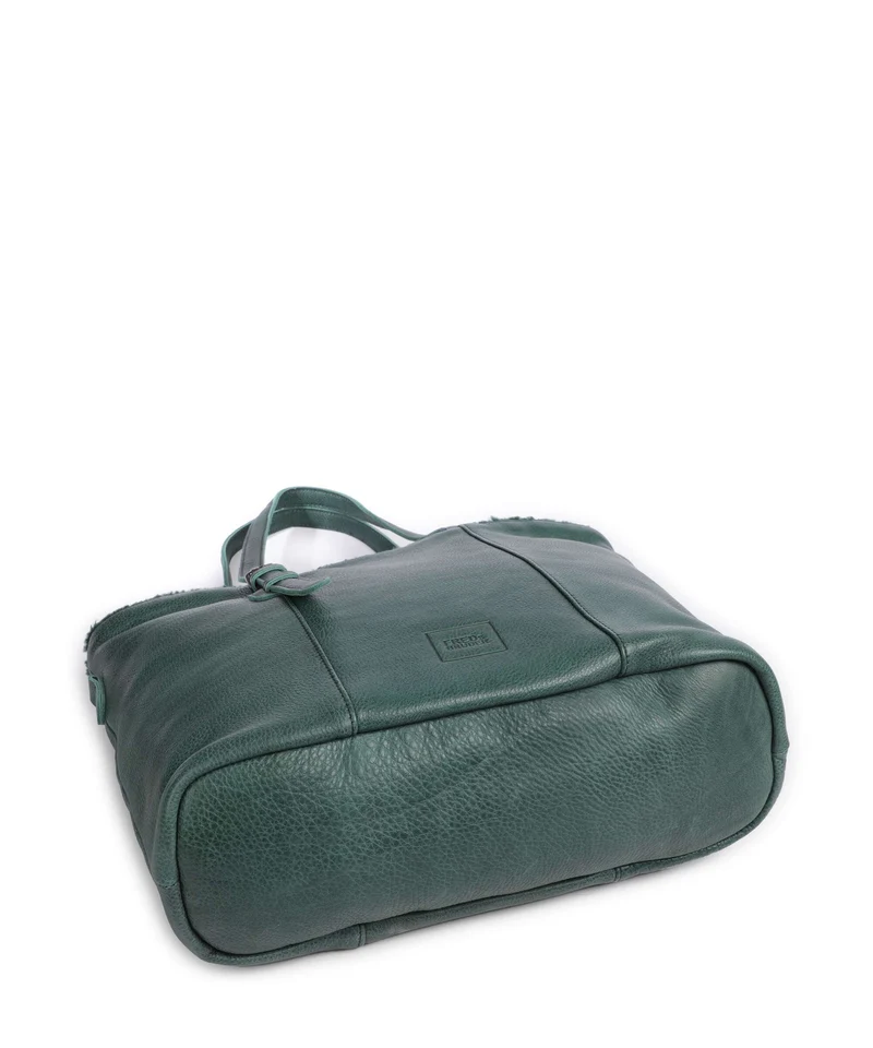 FredsBruder Inside Out Shopper petrol green