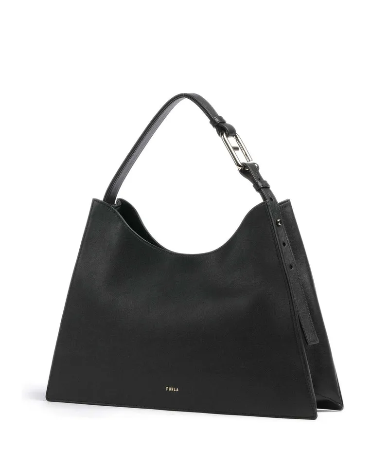 Furla Nuvola L Beuteltasche nero