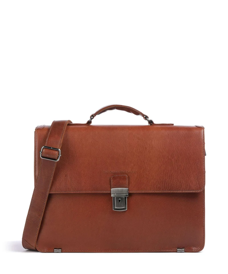 The Chesterfield Brand Novum Salvatore Aktentasche cognac