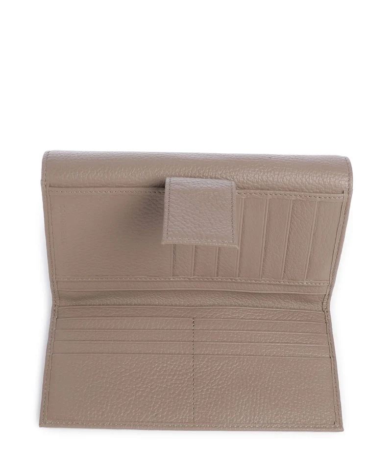 Coccinelle Metallic Soft Geldbörse warm taupe