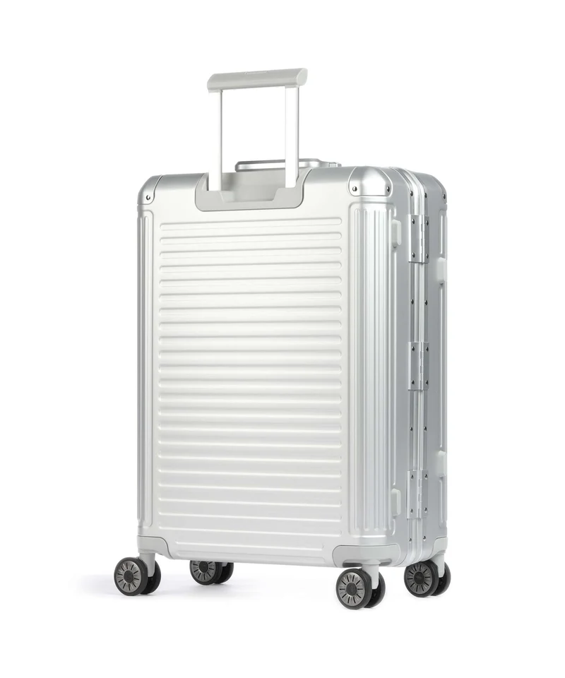 Travelite Next 2.0 4-Rollen Trolley silber