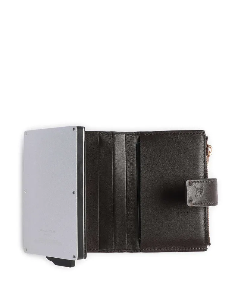 JOOP! Leggero Stampa C-Four Kreditkartenetui dark brown