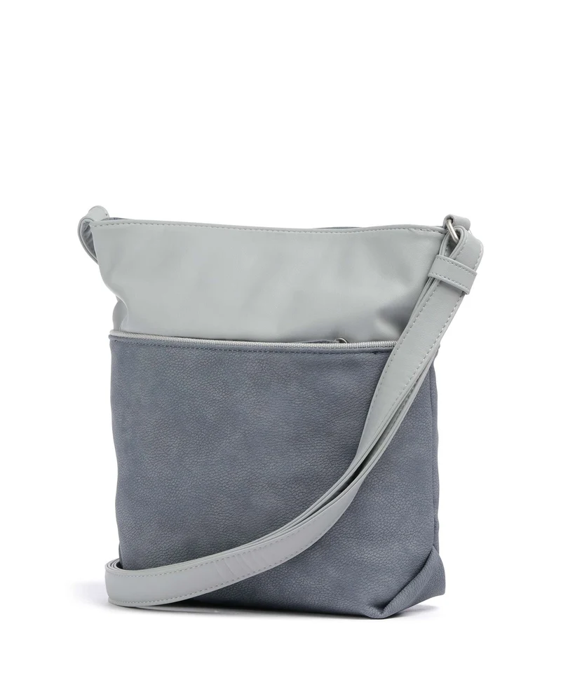 Zwei Jana J10 Schultertasche nubuk sky