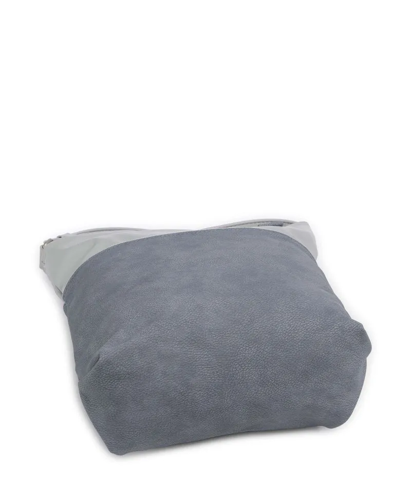 Zwei Jana J10 Schultertasche nubuk sky