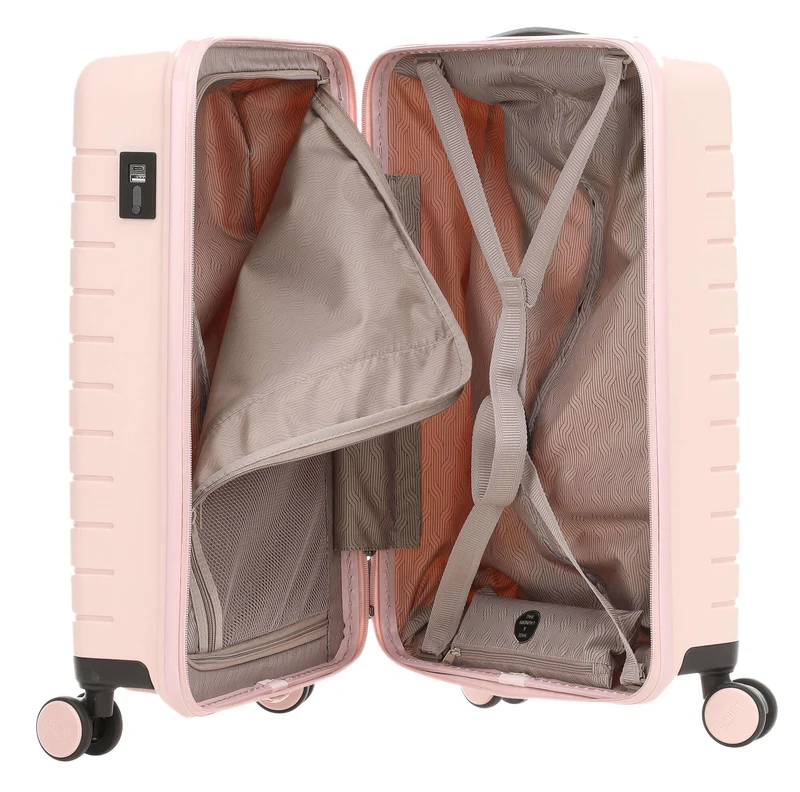 Brics BY Ulisse 4-Rollen Trolley perle rose