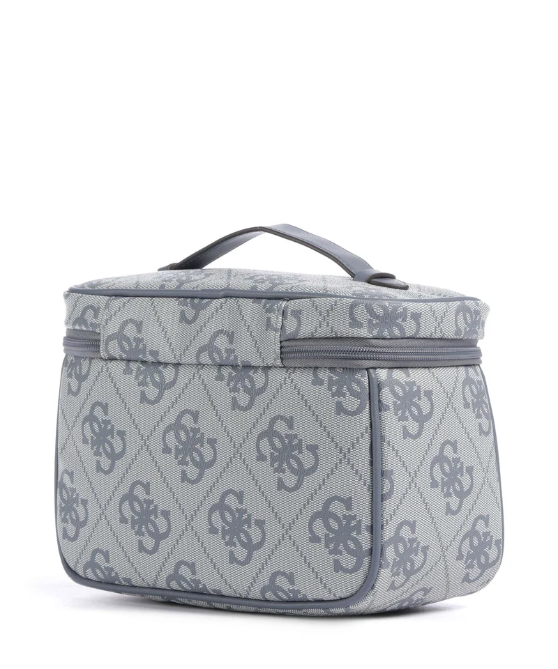 Guess Berta 4G Logo Kulturbeutel slate grey
