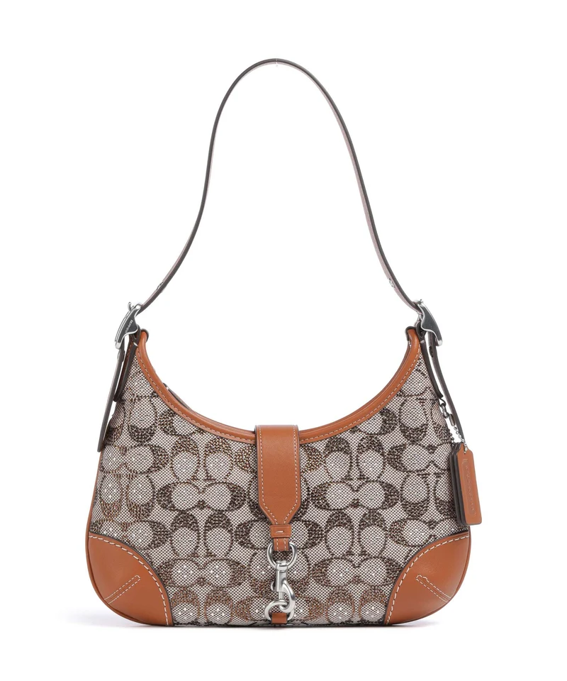 Coach The Coach Originals Hamptons Crystal Signature Schultertasche burnished amber
