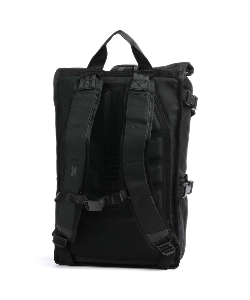 Chrome Barrage 22 Rolltop Rucksack black