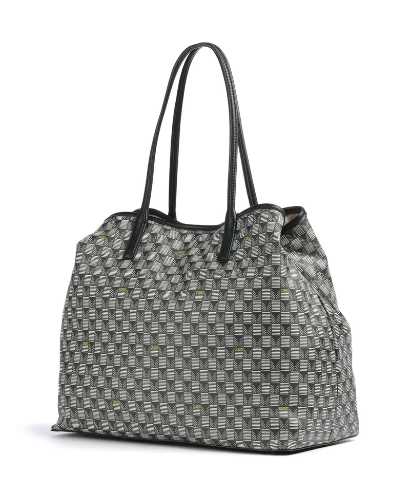 Guess G Wave Large Shopper black logo