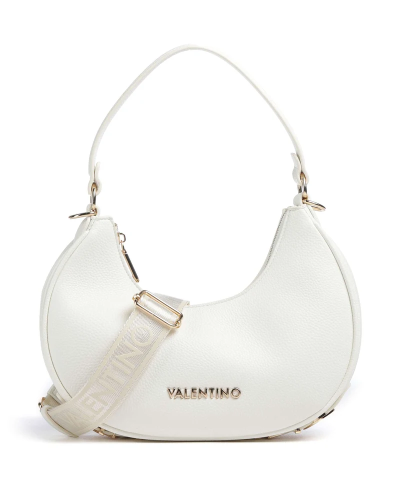 Valentino Bags Shelby Schultertasche off white