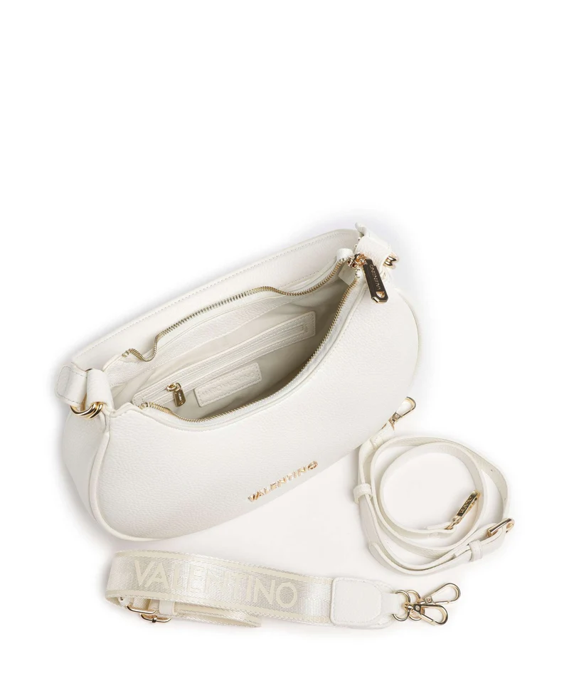 Valentino Bags Shelby Schultertasche off white