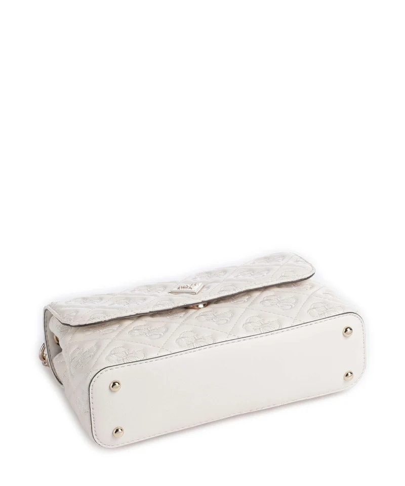Guess Adelasia Schultertasche offwhite
